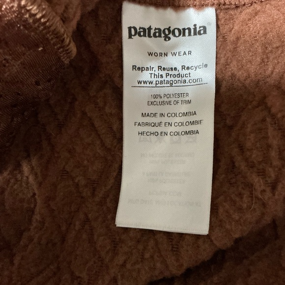 Patagonia Diamond Capra Hoody Brown Medium - Picture 12 of 16